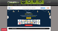 Desktop Screenshot of islambox.com